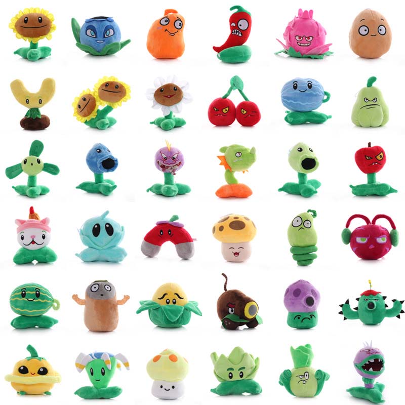 Kids Zombie Toys - 1 個 13-20 センチメートル植物 vs ゾンビぬいぐるみ人形