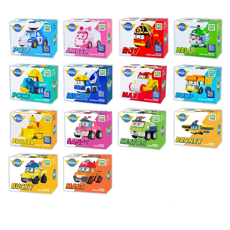 Kids Toys Car - ミニカー シリーズ 単車両、変形しないミニおもちゃの車、小さな手にぴったりのサイズ