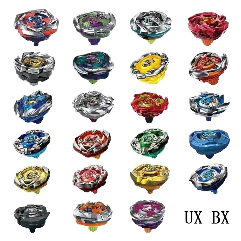 Spin Top Gyro Toy - UBX ベイスピニングトップジャイロ、CE認証メタルフュージョンバトルトイ（子供向け）、高精度競技用バーストトップ（強力な回転力）