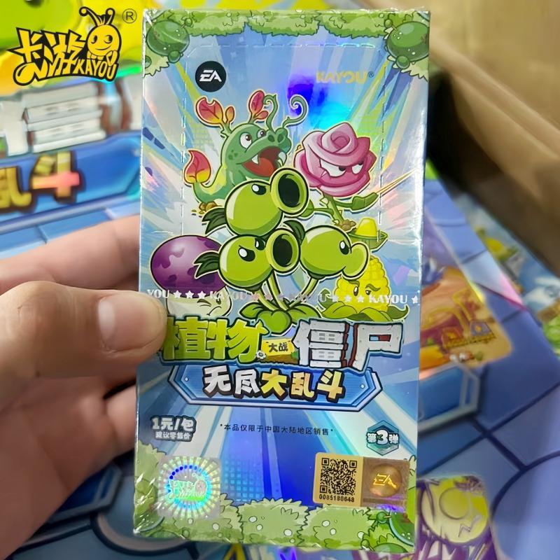 Kids Zombie Toys - 正規品 KAYOU Plants Vs.ゾンビカードワンダフルナチュラルジャーニーエンドレスチャオシリーズゲームコレクションカード周辺機器おもちゃ子供ギフト