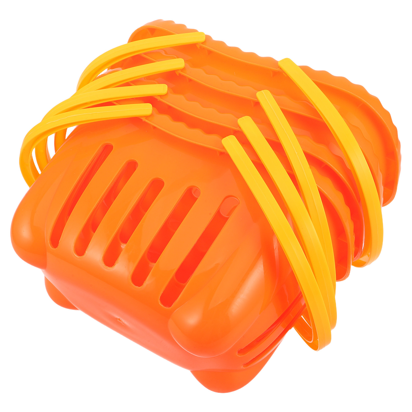 Kids Toys In Store - 4個入り子供用ショッピングバスケットプレイセット、小さなプラスチック製ごっこ遊び用食料品店アクセサリー、就学前のロールプレイ用食料品バスケットおもちゃ