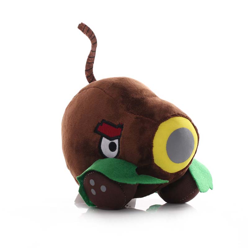 Kids Zombie Toys - 子供のためのココナッツキャノンのかわいいおもちゃ,15cmの人形,ゾンビと植物,ココナッツキャノン,1ユニット