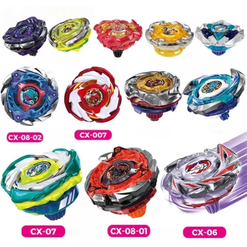 Spin Top Gyro Toy - CX03 ベイスピニングトップジャイロ、CE認証メタルフュージョンバトルトイ（子供向け）、高精度競技用バーストトップ（強力な回転力）