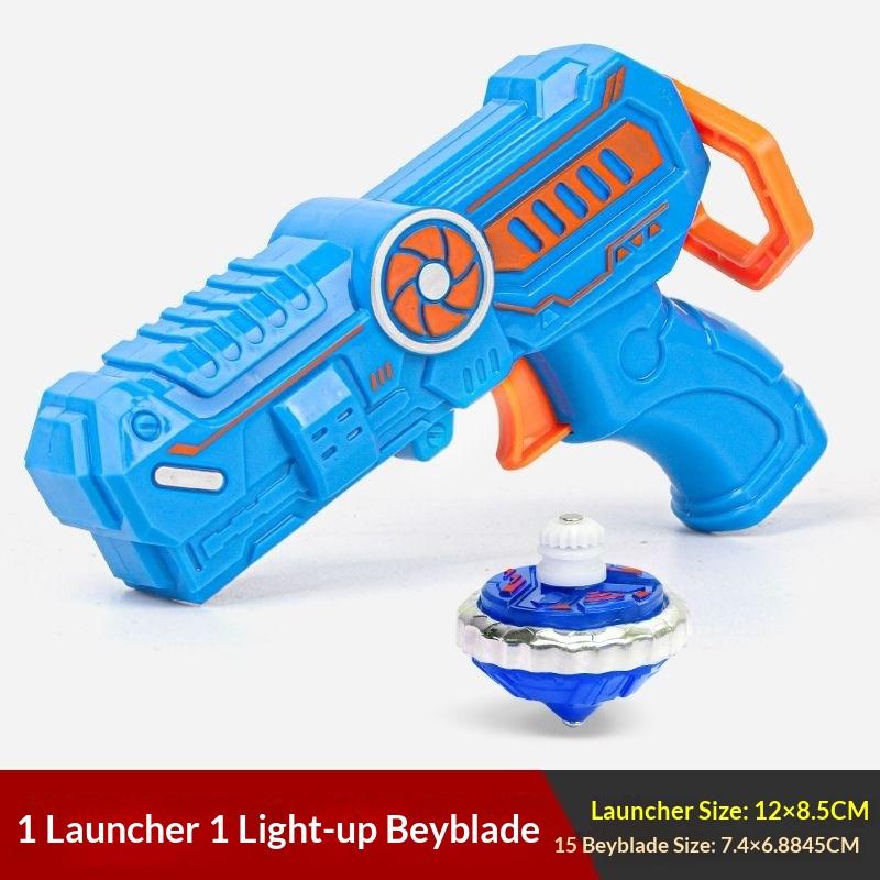 1セット合金製ライトアップジャイロおもちゃ、LEDライト付き - Spin Top Gyro Toy のレビューと価格