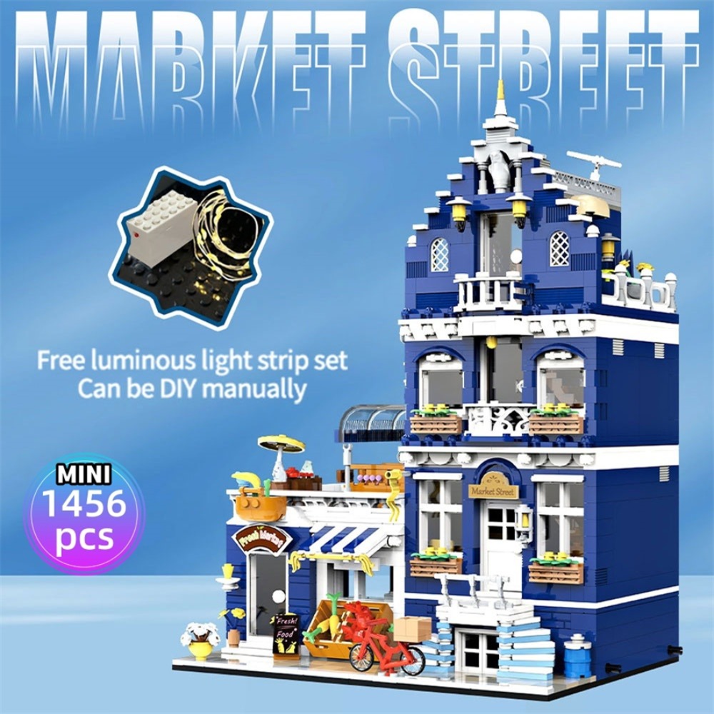 新しいミニビルディングブロック コーヒーショップ ヨーロッパ - Kids Toys In Store のレビューと価格