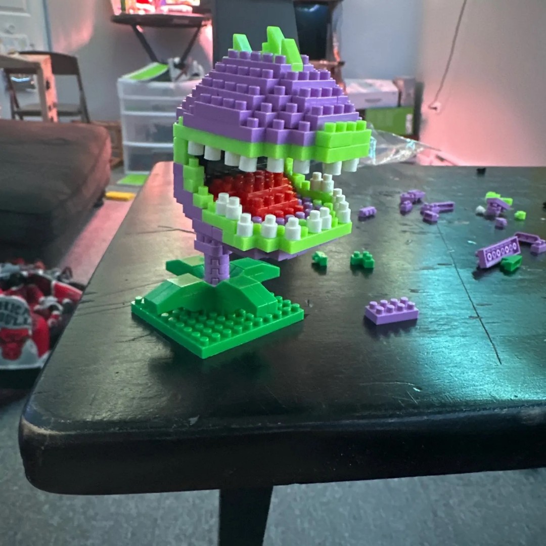 植物 VS ゾンビブロック小さな漫画ミニビルディングブロック - Kids Zombie Toys のレビューと価格
