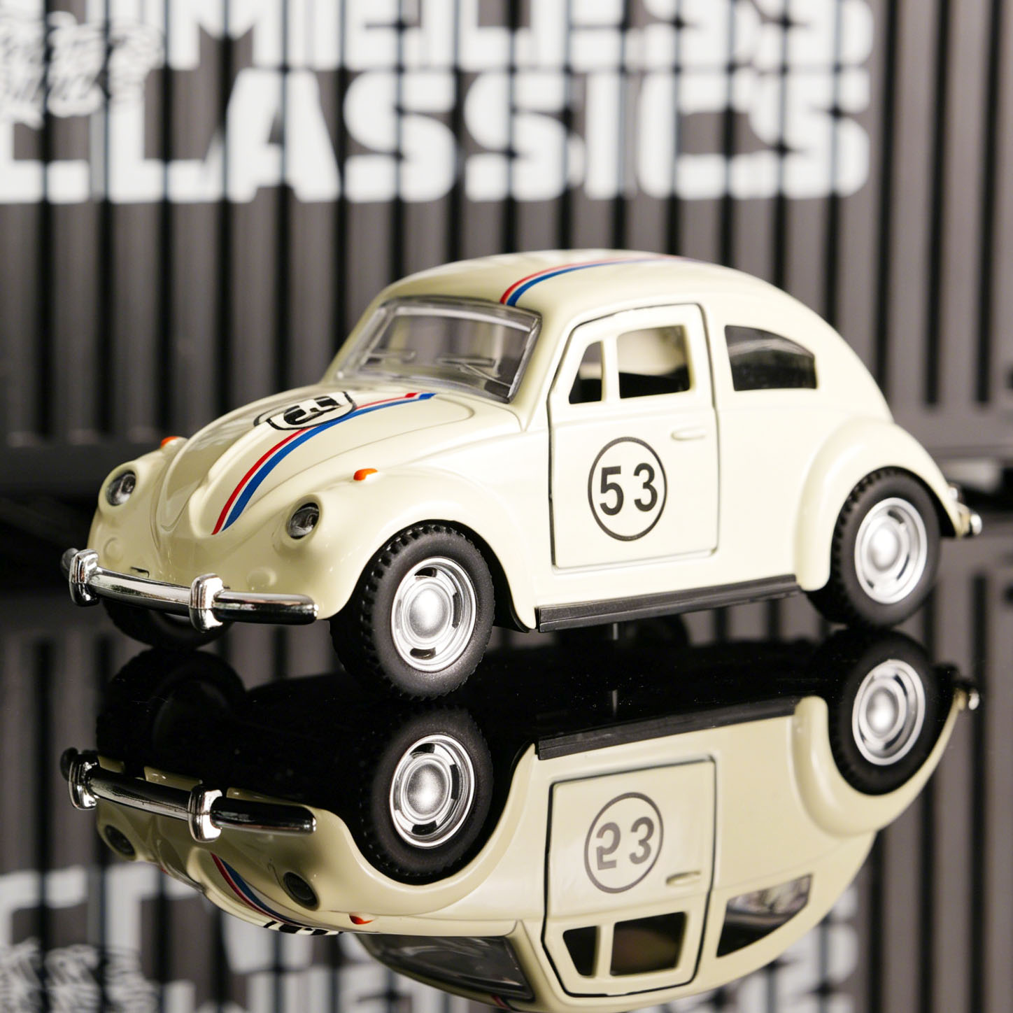 1:32 ホワイト No.53 ビートル ダイキャストレース - Kids Toys Car のレビューと価格