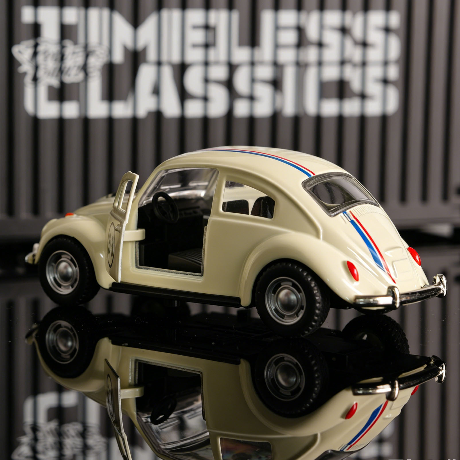 1:32 ホワイト No.53 ビートル ダイキャストレース - Kids Toys Car のレビューと価格