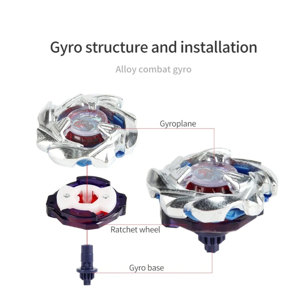 BX-34 シルバーブルーコバルトドラグーン 黒須忍 左回転 - Spin Top Gyro Toy のレビューと価格