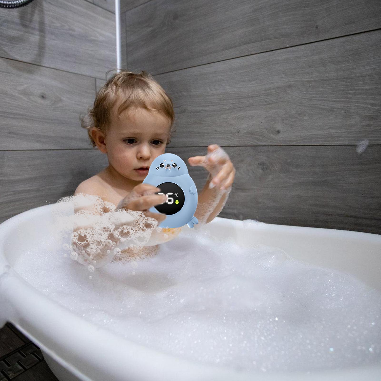 ベビーバス温度計 LED デジタルディスプレイ水温計安全浴槽 - Kids Toys Youtube のレビューと価格