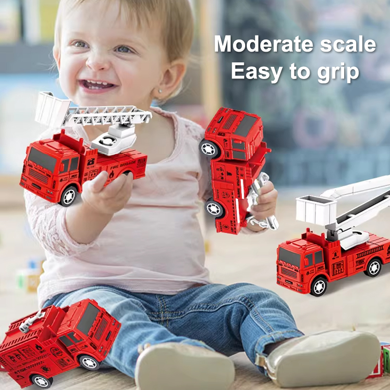 1個入り子供用おもちゃ車、慣性式清掃車モデル、プルバック式工 - Kids Toys Car のレビューと価格