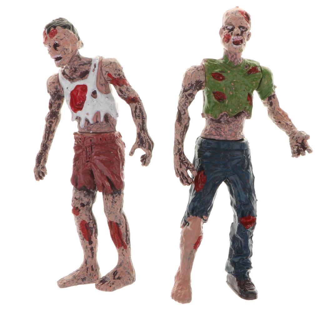 ウォーキング・コープスフィギュア 分離可能なプラスチック製ゾ - Kids Zombie Toys のレビューと価格