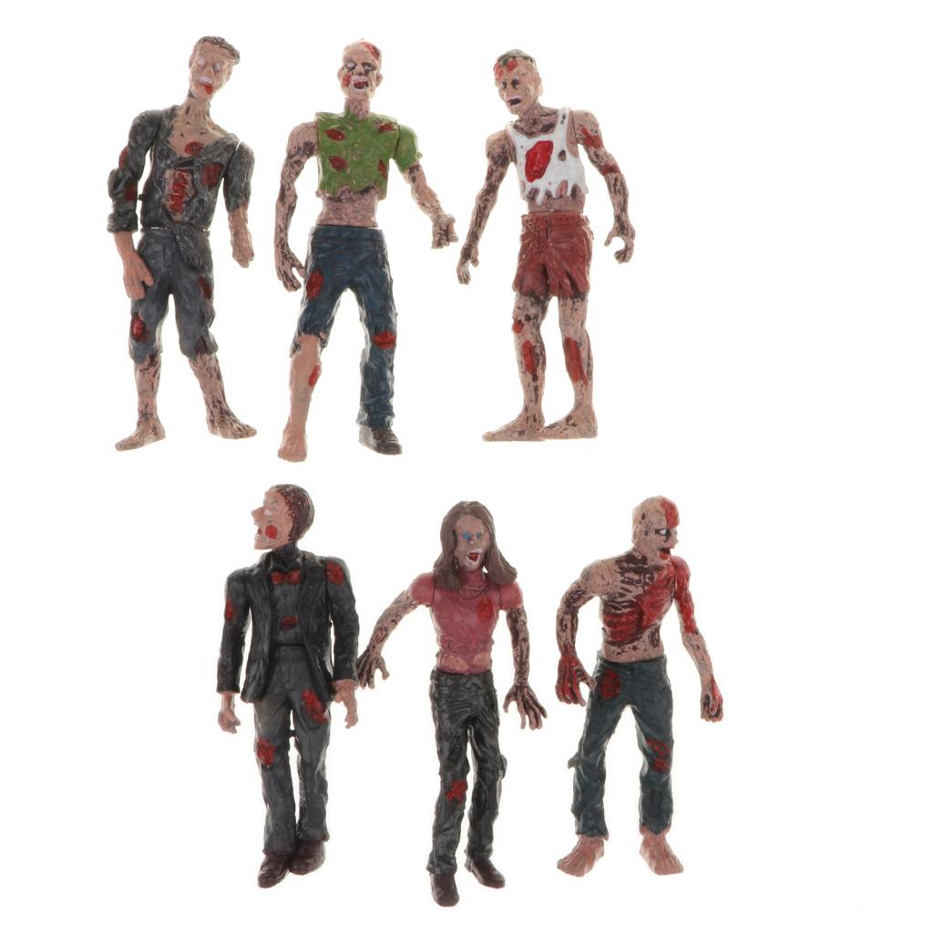 ウォーキング・コープスフィギュア 分離可能なプラスチック製ゾ - Kids Zombie Toys のレビューと価格