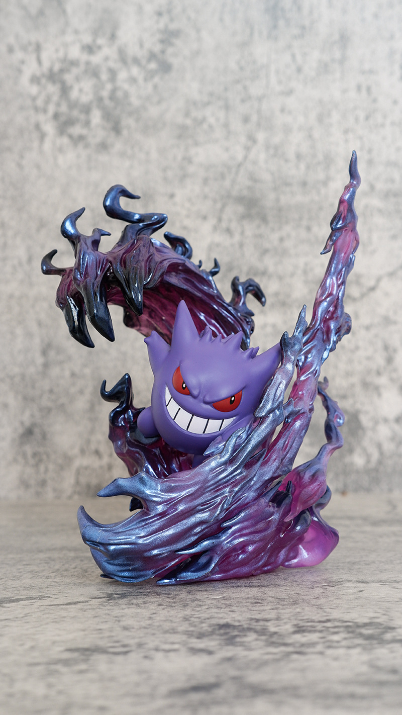 19cm アニメポケモン ゲンガー バトルバージョン PVC - Kids Toys Idea のレビューと価格