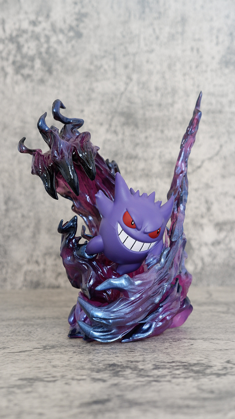 19cm アニメポケモン ゲンガー バトルバージョン PVC - Kids Toys Idea のレビューと価格