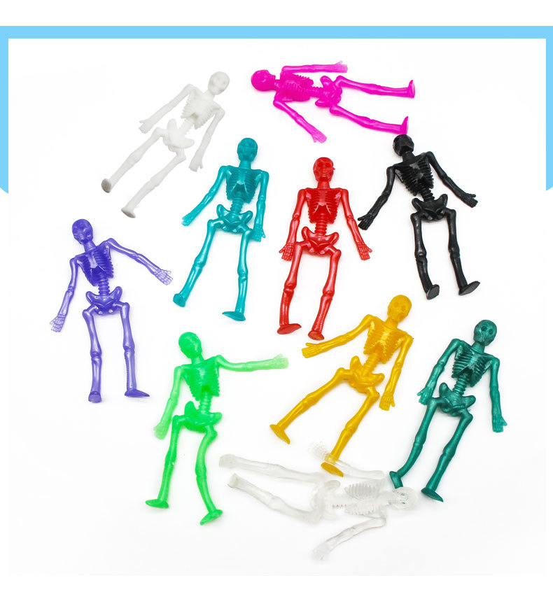 15/25 個伸縮性スケルトンマンパーティーの好意子供のため - Kids Zombie Toys のレビューと価格