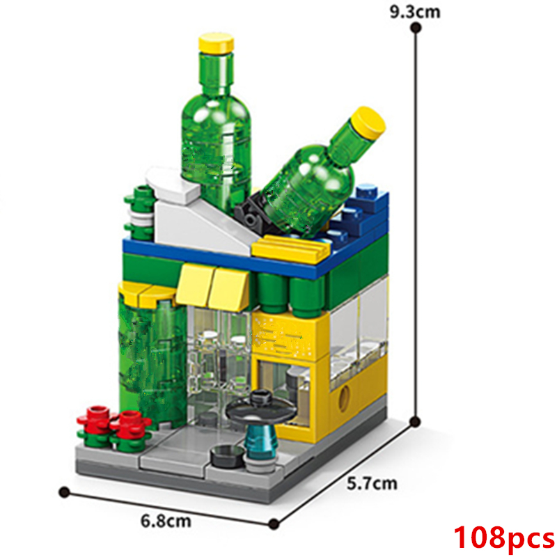 新しい DIY レストランコーヒーミルクティーストアストリー - Kids Toys In Store のレビューと価格