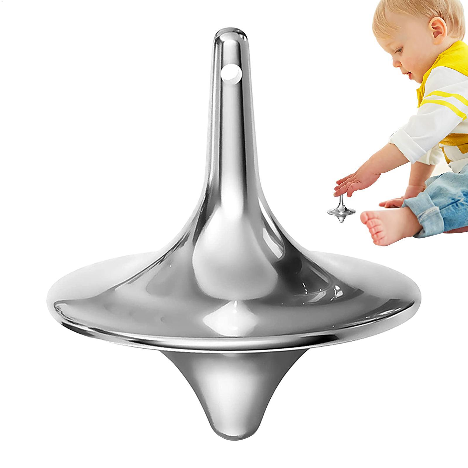 金属製ジャイロホットムービートーテムハンドスピニングトップ指 - Spin Top Gyro Toy のレビューと価格