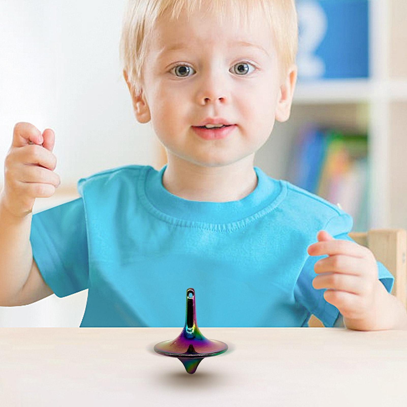 金属製ジャイロホットムービートーテムハンドスピニングトップ指 - Spin Top Gyro Toy のレビューと価格