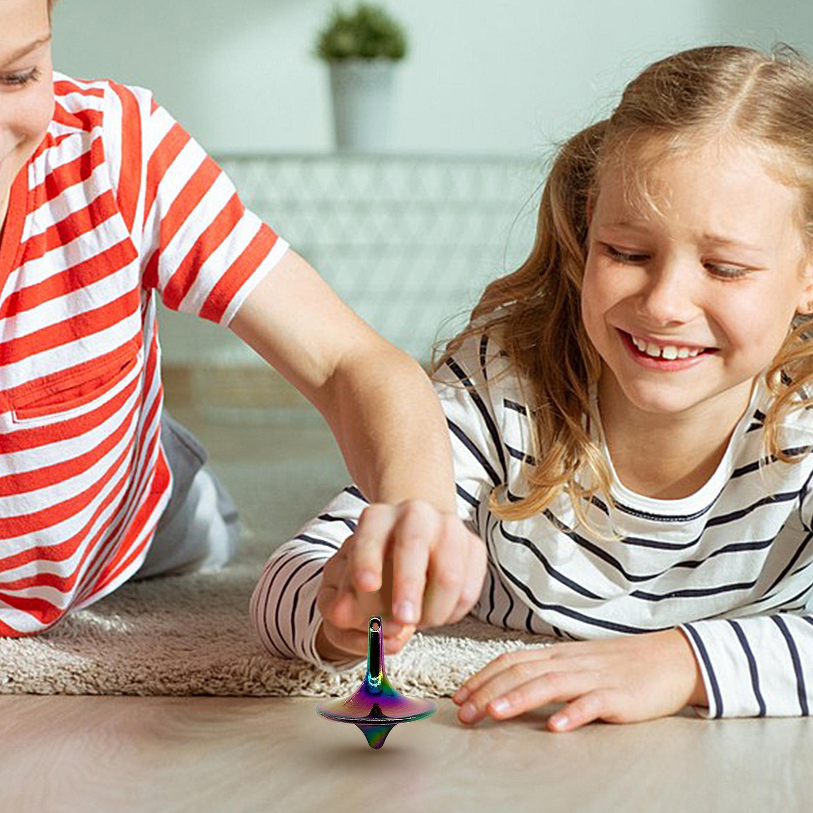 フィジェットトイ ジャイロ クリエイティブデスクトップ 小型 - Spin Top Gyro Toy のレビューと価格