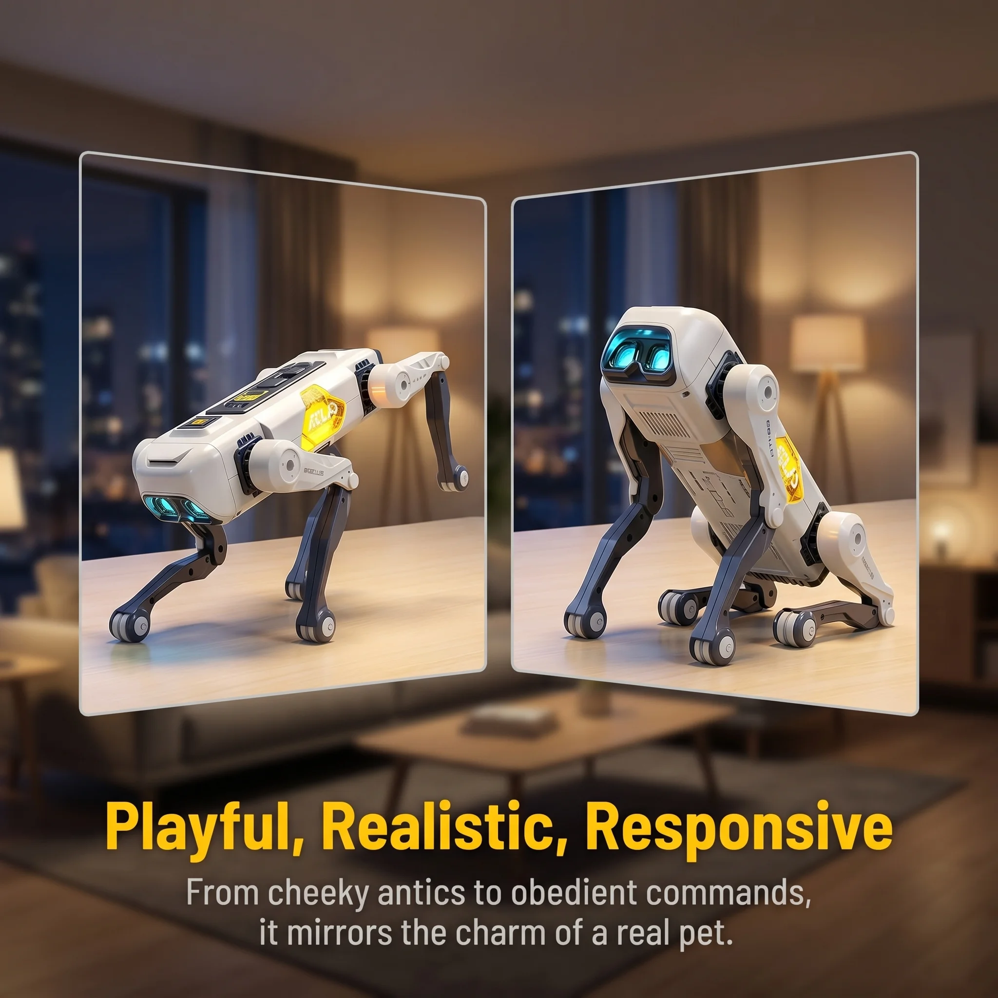 AIスマートロボット犬、音声＆アプリ制御、プログラミング、ダ - Kids Toys Idea のレビューと価格