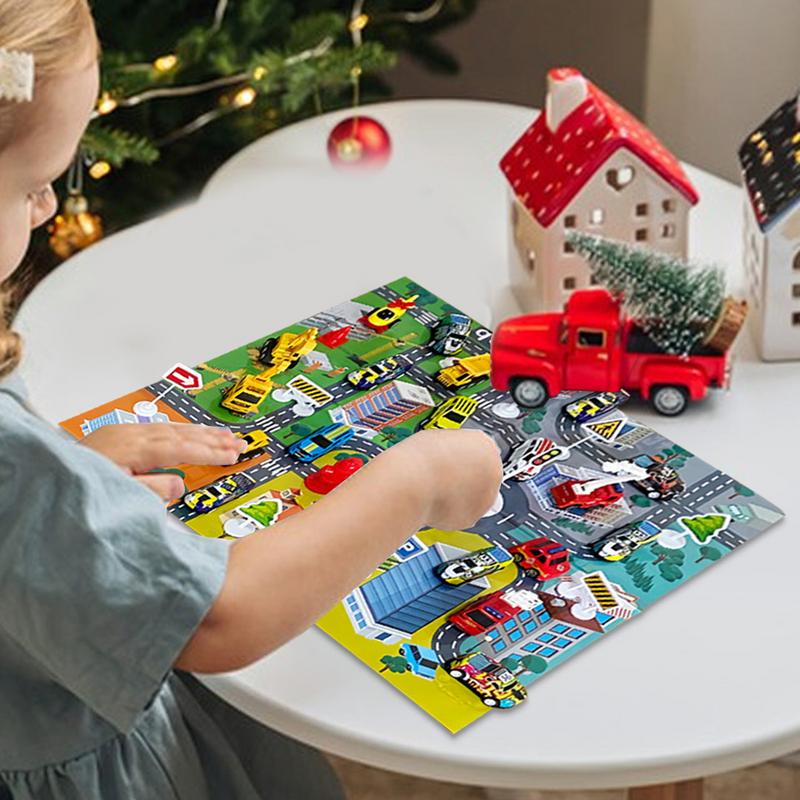 24個入り 車のおもちゃセット クリスマスアドベントカレンダ - Kids Toys Xmas 2025 のレビューと価格