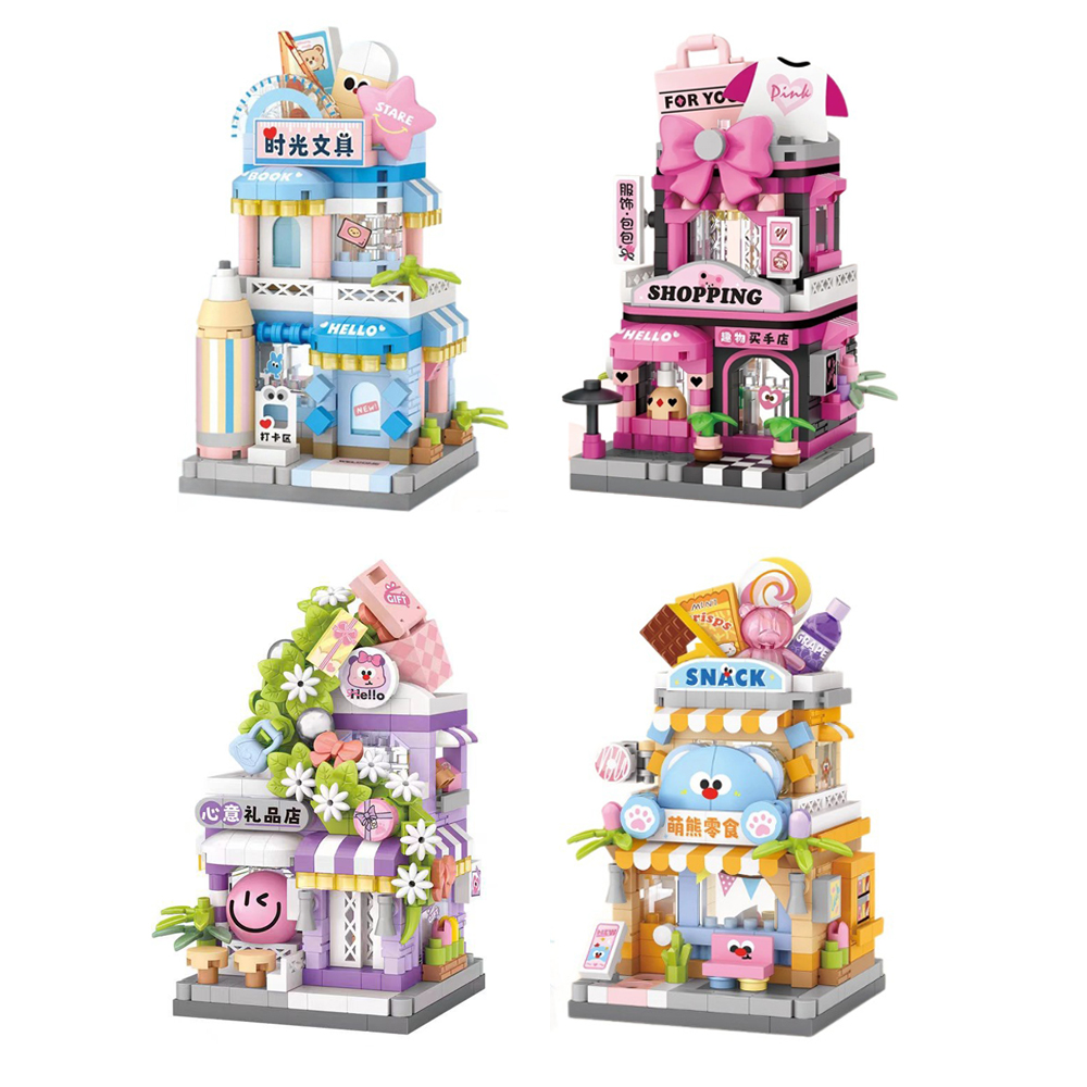 シティギフトスナックセレクトショップナノブリックストリートビ - Kids Toys In Store のレビューと価格