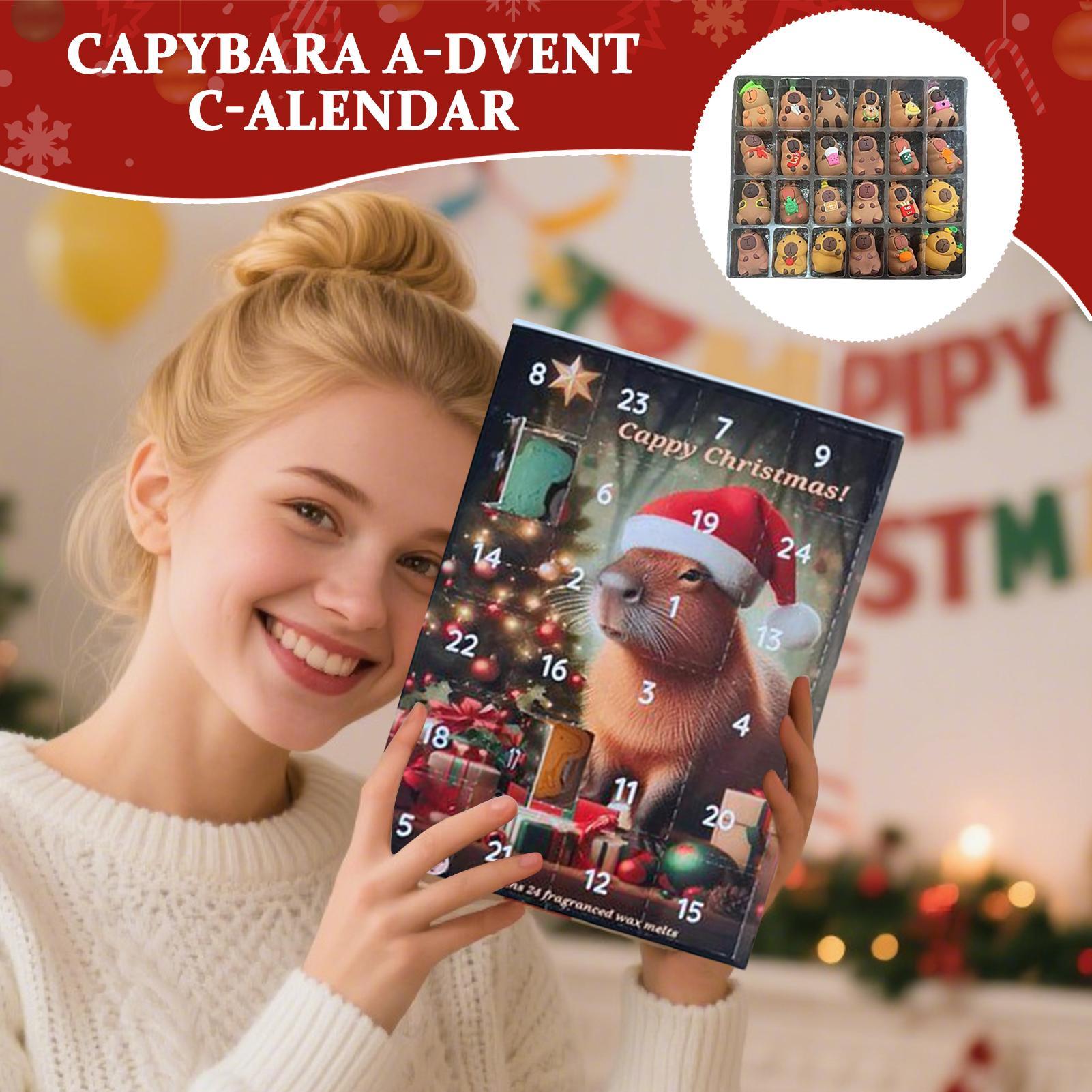 2025年 カピバラ アドベントカレンダー 24日間 クリス - Kids Toys Xmas 2025 のレビューと価格