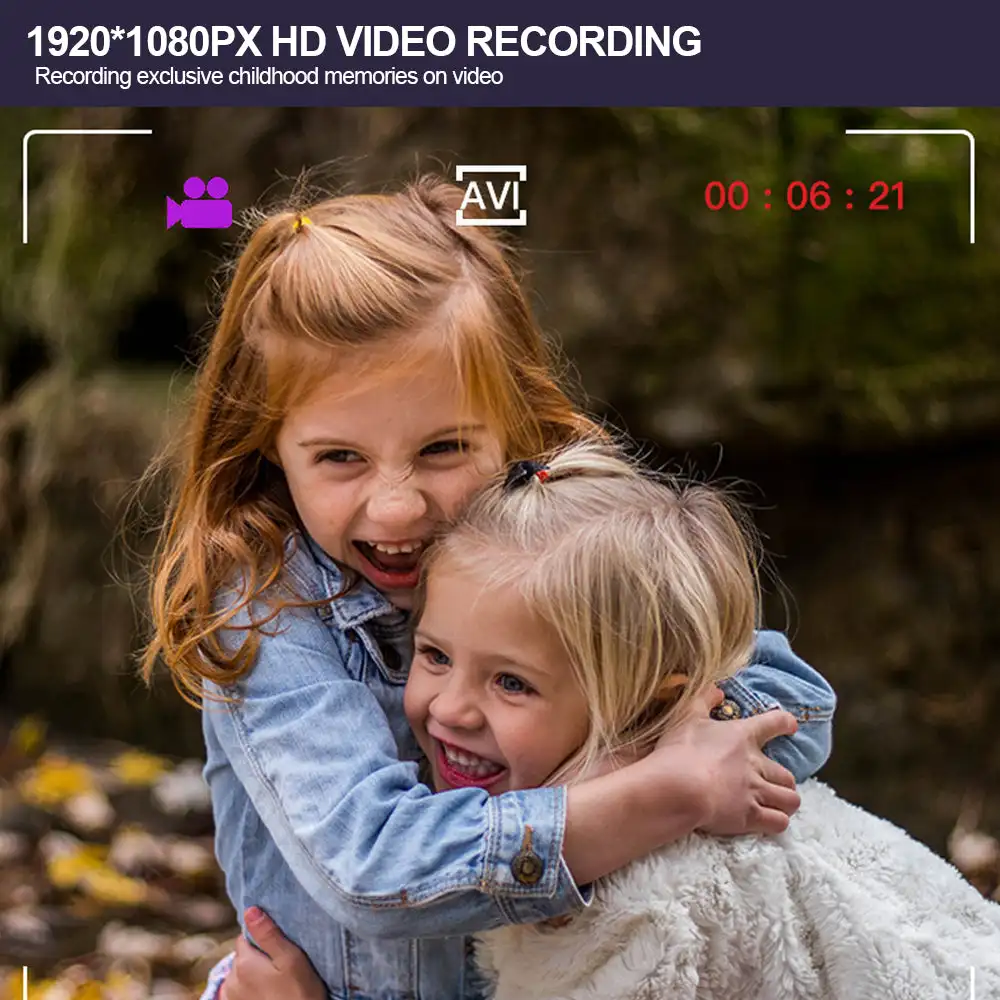 1080P HD シングルカメラビデオカメラミニキッズデジタ - Kids Toys Youtube のレビューと価格